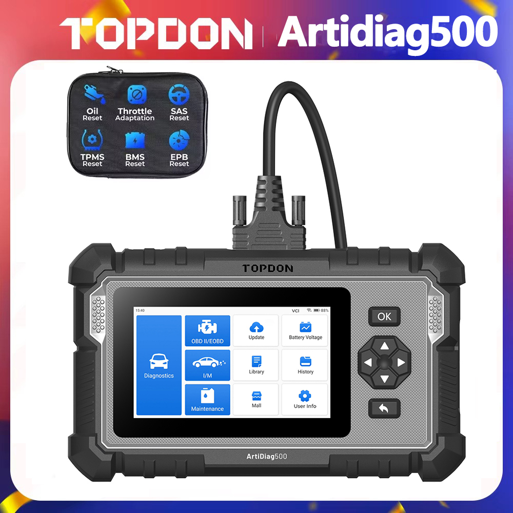 Topdon ArtiDiag500 أداة تشخيص  - مراجعة Topdon Tc001 Thermal Camera وسعره