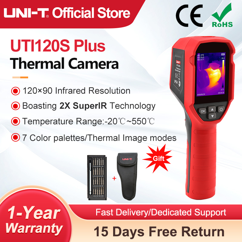 كاميرا التصوير الحراري UNI-T U - مراجعة Nf 521 Thermal Imaging Camera وسعره