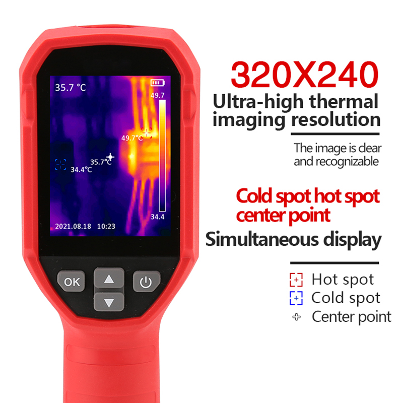 كاميرا التصوير الحراري UNI-T U - مراجعة Nf 521 Thermal Imaging Camera وسعره