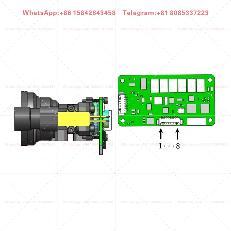 وحدة تحديد المدى لطائرة بدون ط - مراجعة Thermal Imager Drone Gimbal وسعره