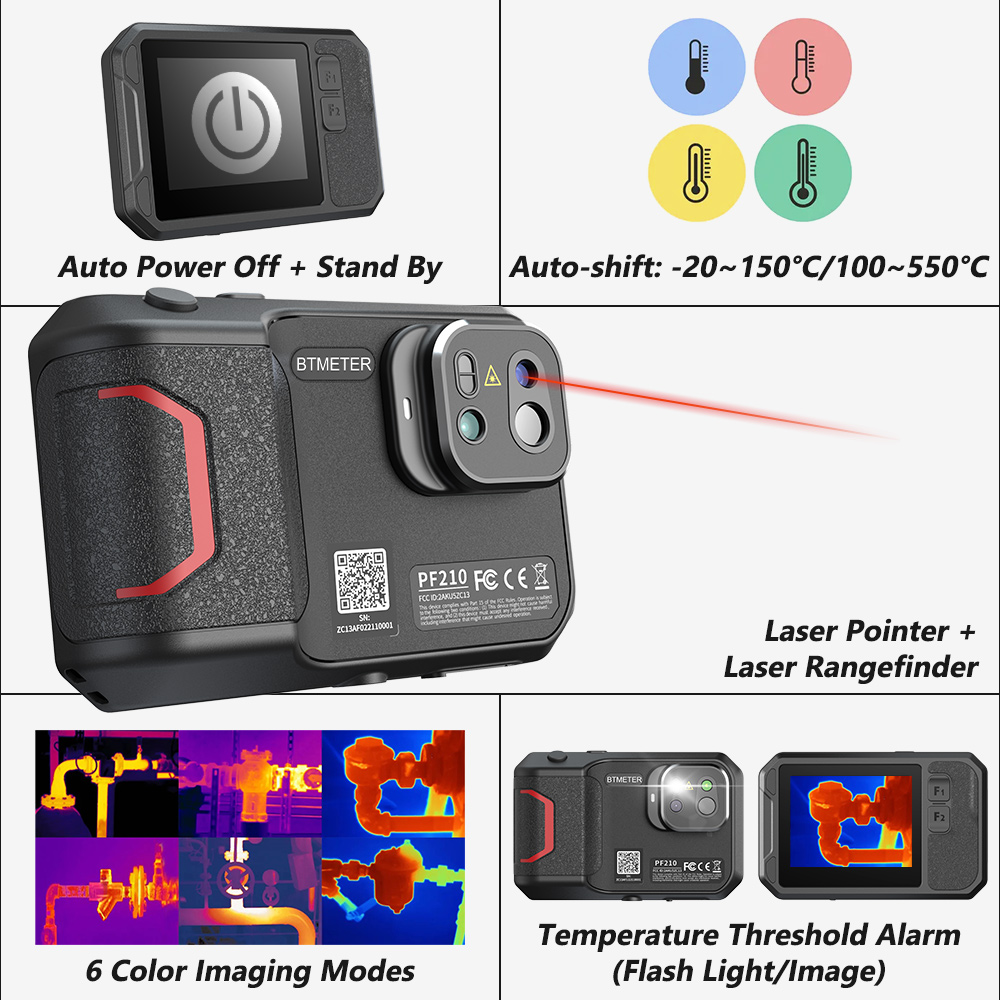 كاميرا حرارية محمولة باليد 256 - مراجعة Thermal Imaging Camera 256X192 وسعره